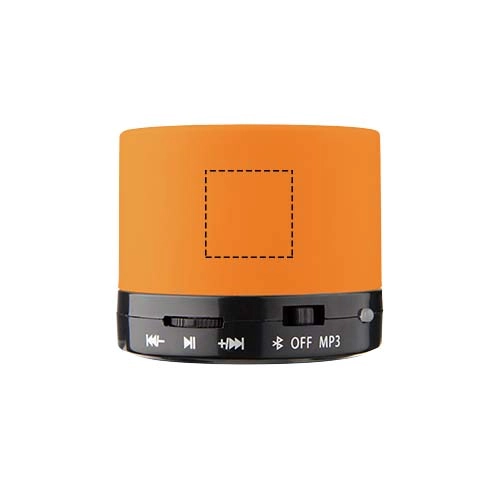 Głośnik Bluetooth® Duck z gumowanym wykończeniem PFC-13495805 pomarańczowy