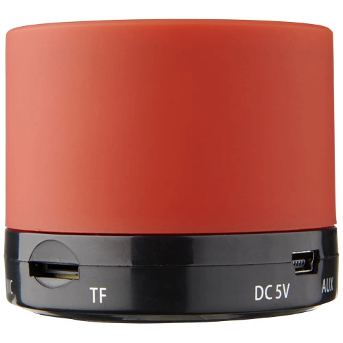 Głośnik Bluetooth® Duck z gumowanym wykończeniem PFC-13495806 czerwony