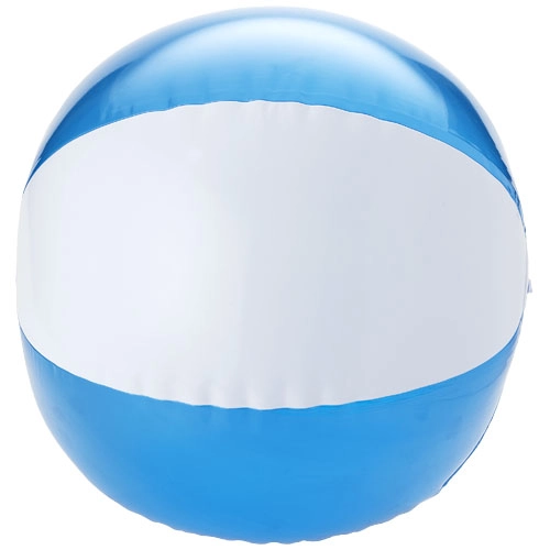 Solidna, przezroczysta piłka plażowa Bondi PFC-19538621 niebieski