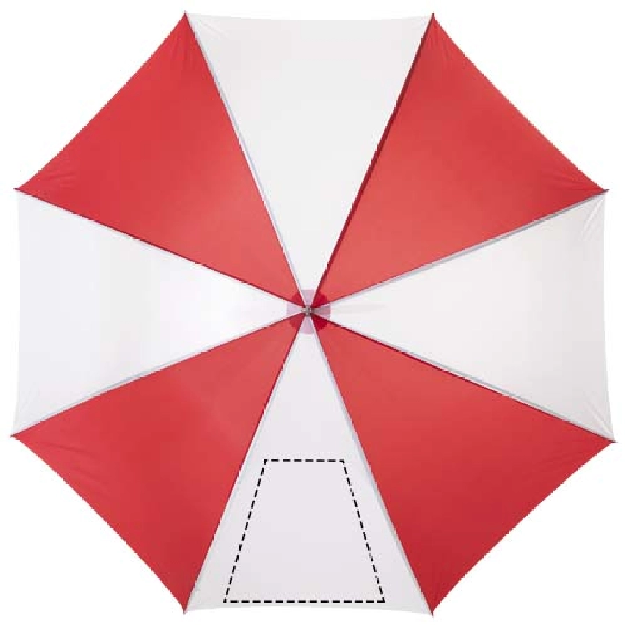 Parasol golfowy Karl 30'' z drewnianą rączką PFC-19547872 czerwony