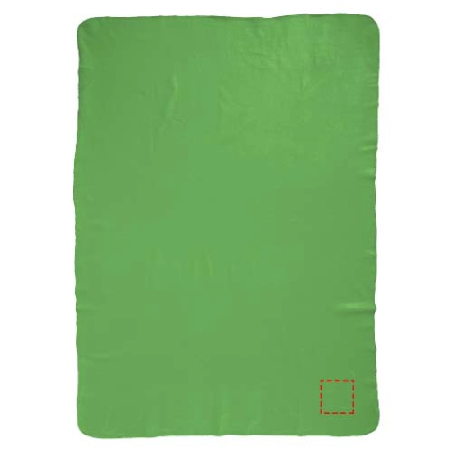 Koc z pokrowcem Huggy PFC-19549865 zielony