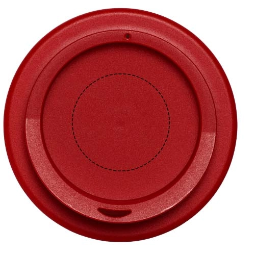 Kubek termiczny z serii Brite-Americano o pojemności 350 ml PFC-21000303 czerwony