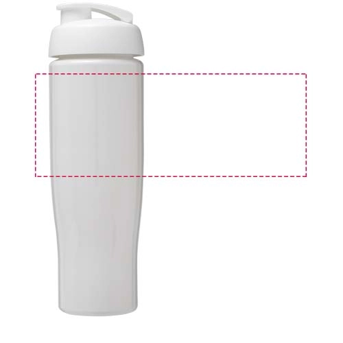 Bidon H2O Tempo® o pojemności 700 ml z wieczkiem zaciskowym PFC-21004016 biały