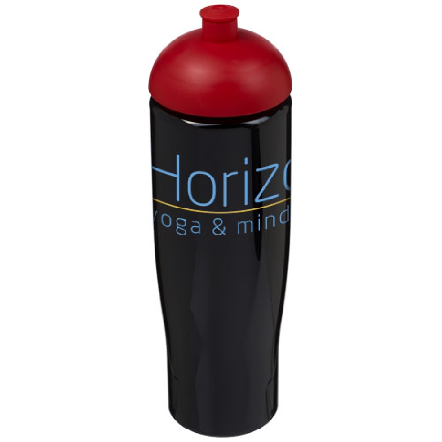 Bidon H2O Tempo® o pojemności 700 ml z wypukłym wieczkiem PFC-21004214 czarny