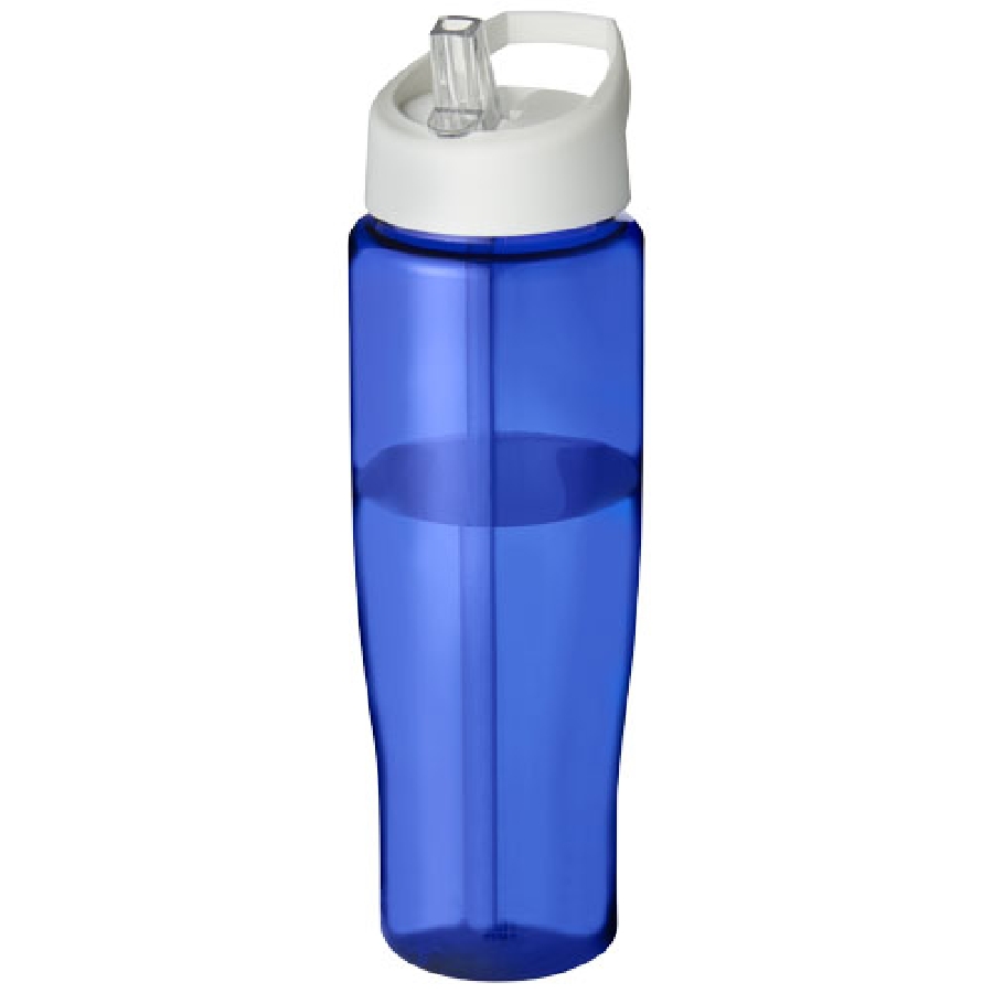 Bidon H2O Tempo® o pojemności 700 ml z wieczkiem z słomką PFC-21004411 niebieski