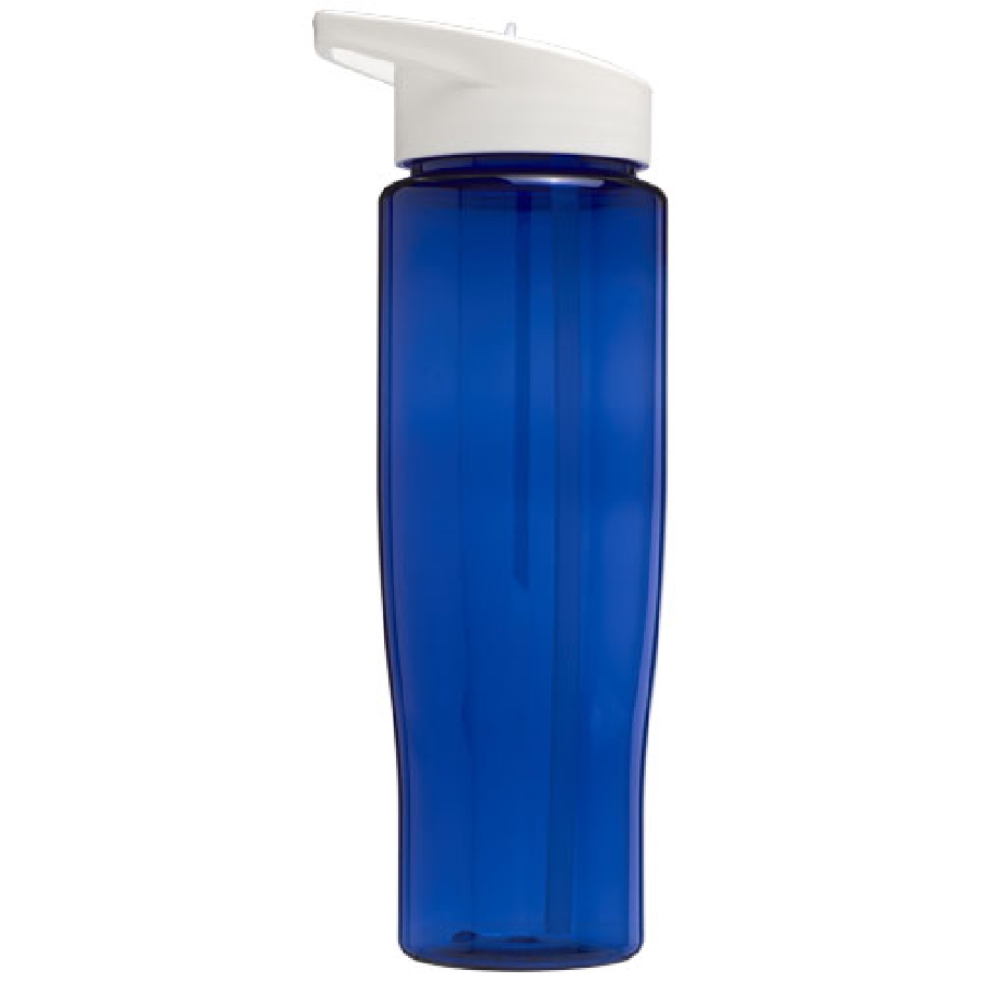 Bidon H2O Tempo® o pojemności 700 ml z wieczkiem z słomką PFC-21004411 niebieski