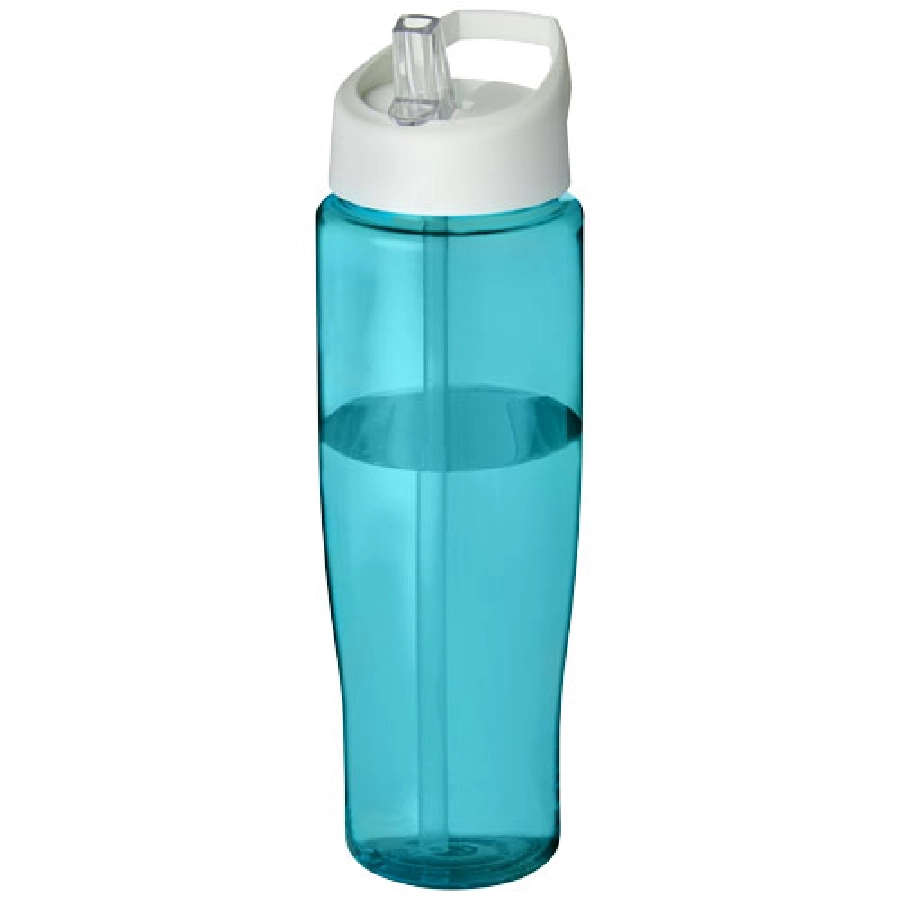 Bidon H2O Tempo® o pojemności 700 ml z wieczkiem z słomką PFC-21004413 niebieski