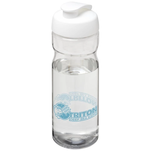Bidon H2O Base® o pojemności 650 ml z wieczkiem zaciskowym PFC-21004501 transparentny