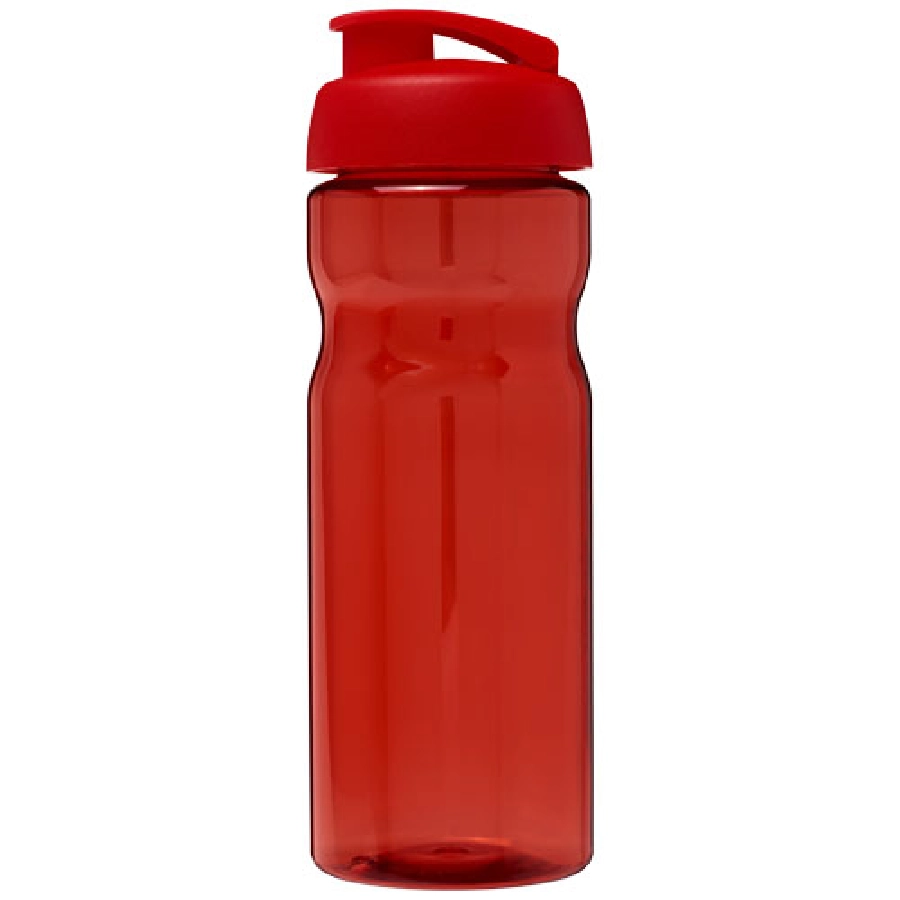Bidon H2O Base® o pojemności 650 ml z wieczkiem zaciskowym PFC-21004521 czerwony