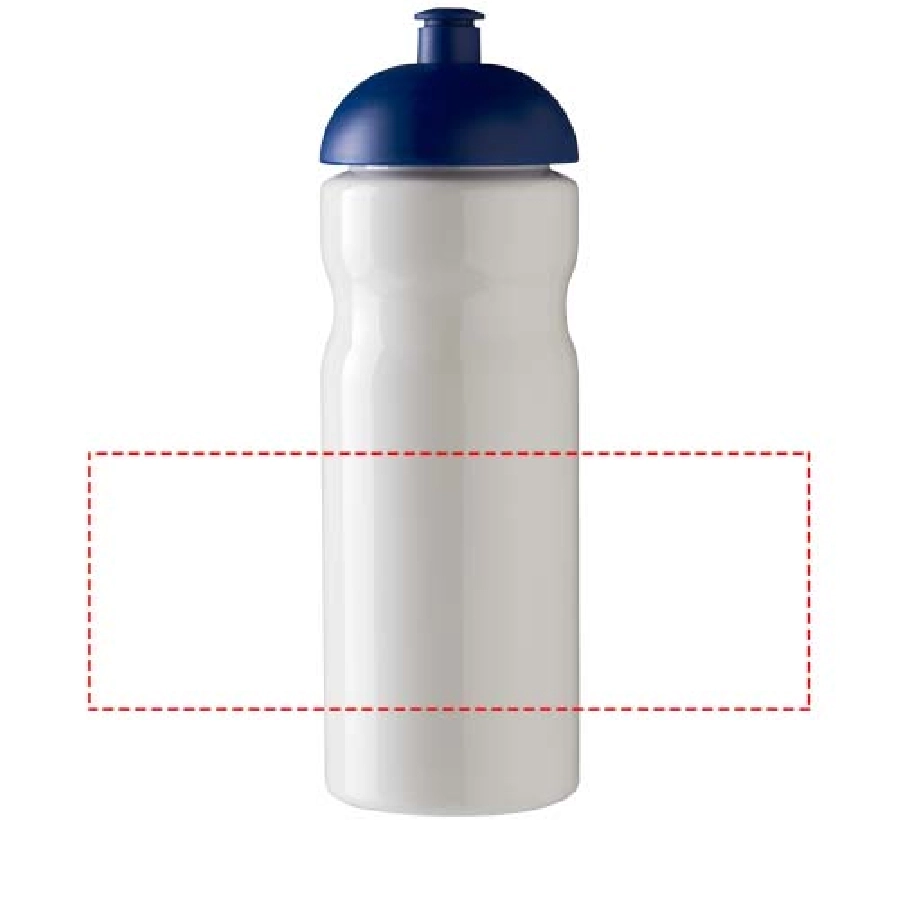 Bidon H2O Base® o pojemności 650 ml z wypukłym wieczkiem PFC-21004717 biały