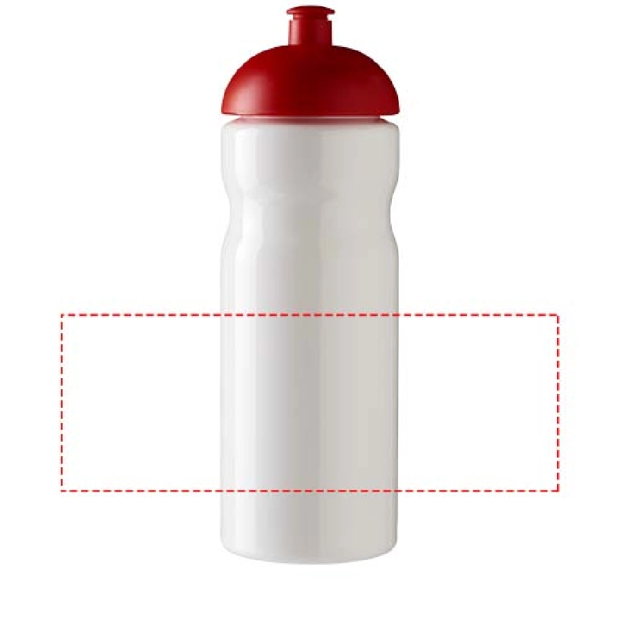 Bidon H2O Base® o pojemności 650 ml z wypukłym wieczkiem PFC-21004718 biały