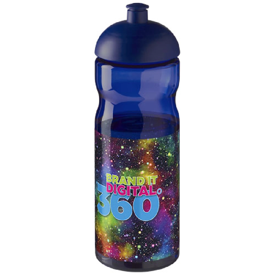 Bidon H2O Base® o pojemności 650 ml z wypukłym wieczkiem PFC-21004720 niebieski