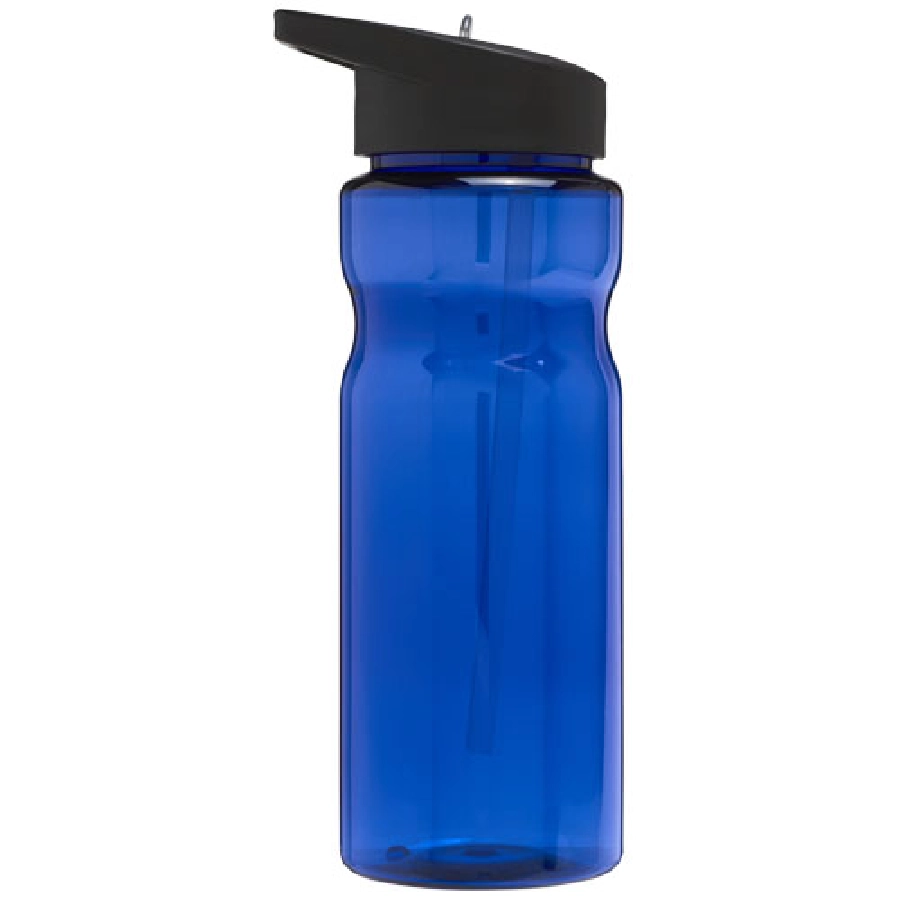 Bidon H2O Base® o pojemności 650 ml z wieczkiem z słomką PFC-21004904 niebieski