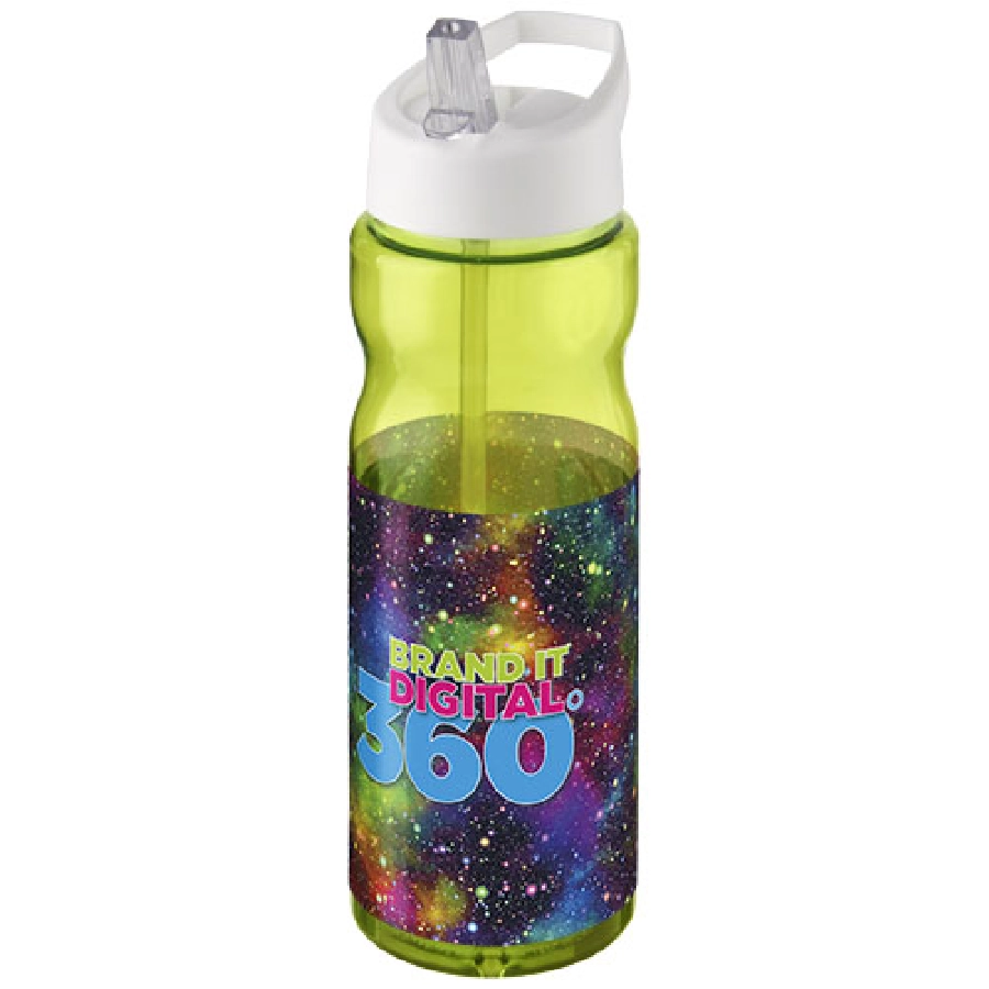 Bidon H2O Base o pojemności 650 ml z wieczkiem z słomką PFC-21004965