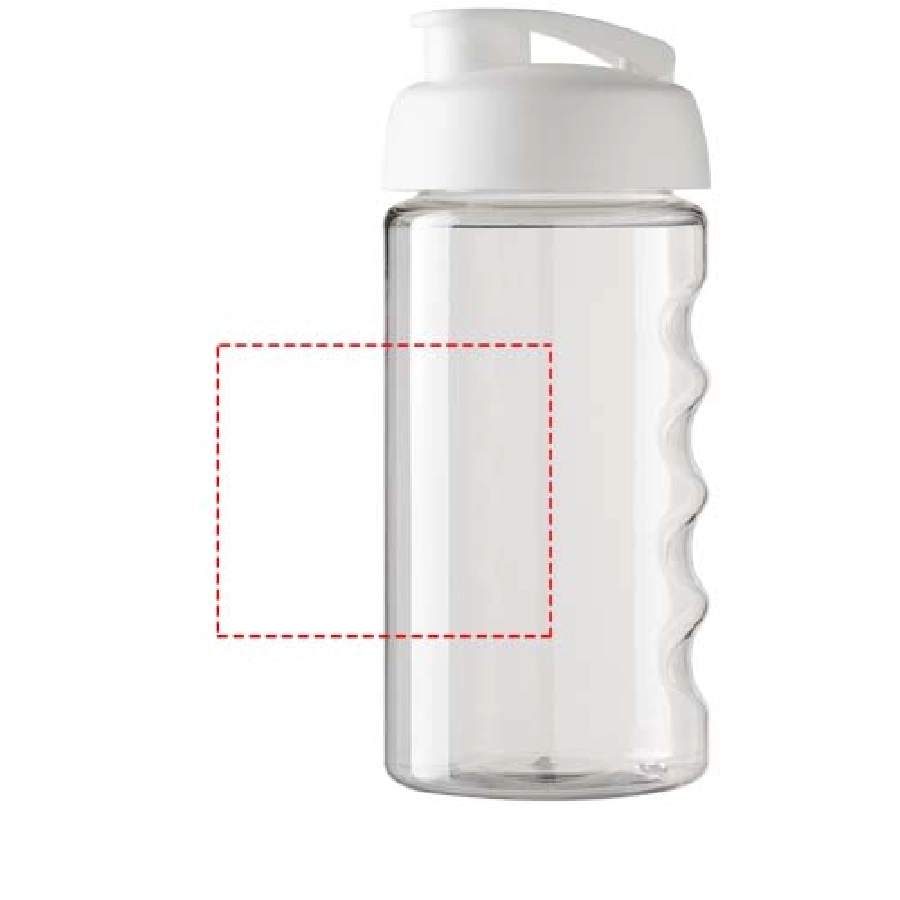 Bidon H2O Bop® o pojemności 500 ml z wieczkiem zaciskowym PFC-21005001 transparentny