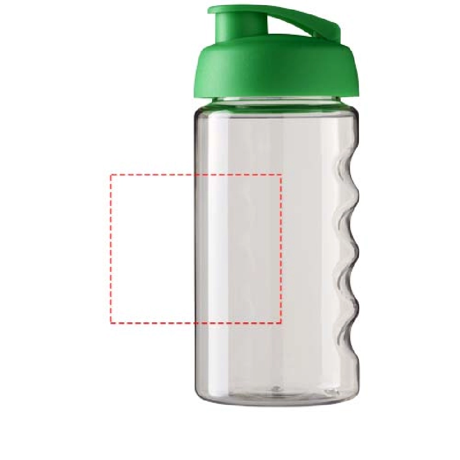 Bidon H2O Bop® o pojemności 500 ml z wieczkiem zaciskowym PFC-21005006 transparentny