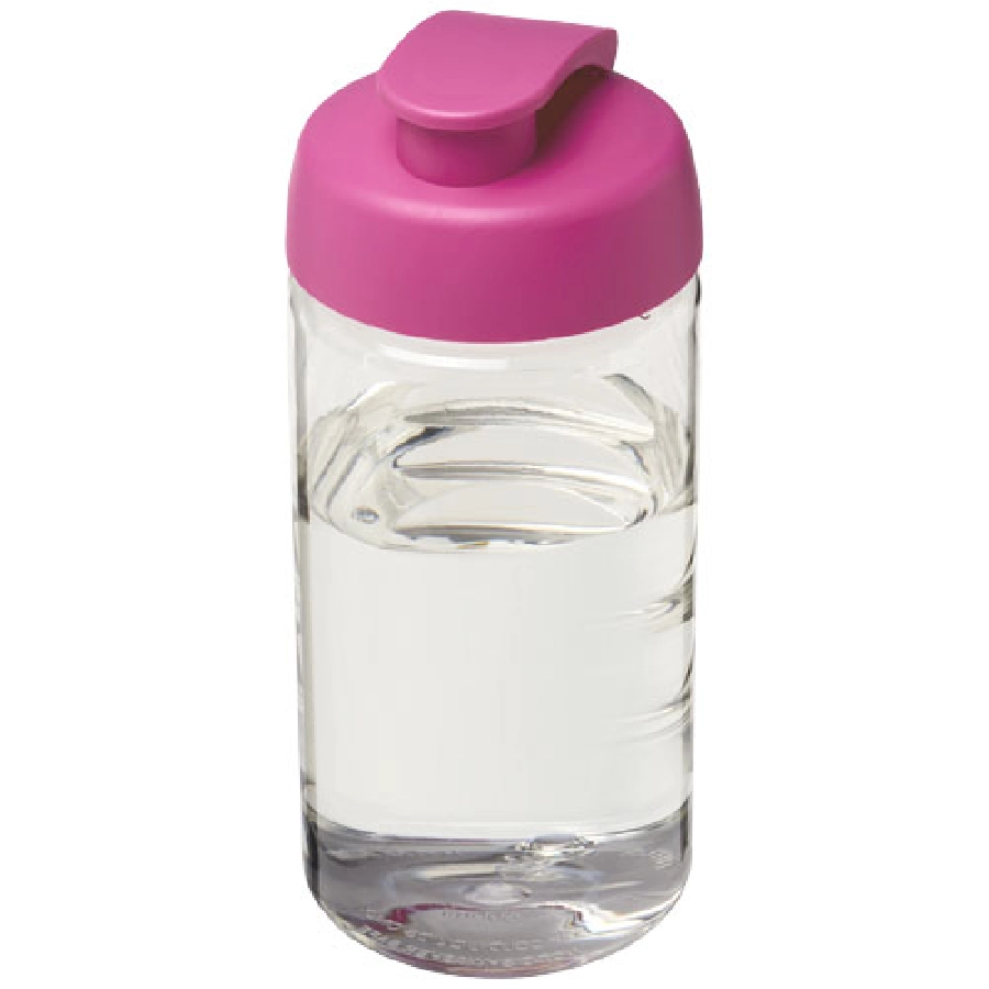 Bidon H2O Bop® o pojemności 500 ml z wieczkiem zaciskowym PFC-21005008 transparentny