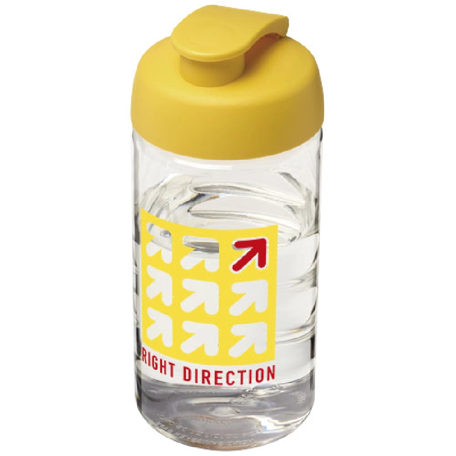 Bidon H2O Bop® o pojemności 500 ml z wieczkiem zaciskowym PFC-21005010 transparentny