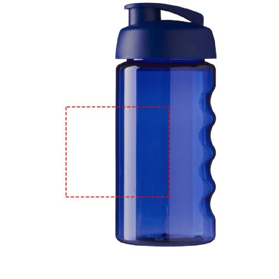 Bidon H2O Bop® o pojemności 500 ml z wieczkiem zaciskowym PFC-21005016 niebieski