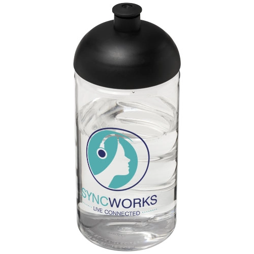 Bidon H2O Bop® o pojemności 500 ml z wypukłym wieczkiem PFC-21005200 transparentny