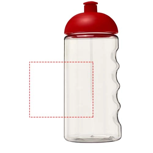 Bidon H2O Bop® o pojemności 500 ml z wypukłym wieczkiem PFC-21005203 transparentny