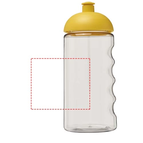 Bidon H2O Bop® o pojemności 500 ml z wypukłym wieczkiem PFC-21005210 transparentny