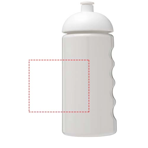 Bidon H2O Bop® o pojemności 500 ml z wypukłym wieczkiem PFC-21005212 biały