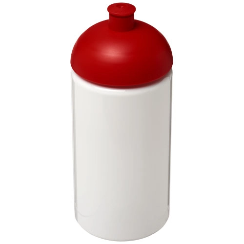 Bidon H2O Bop® o pojemności 500 ml z wypukłym wieczkiem PFC-21005214 biały