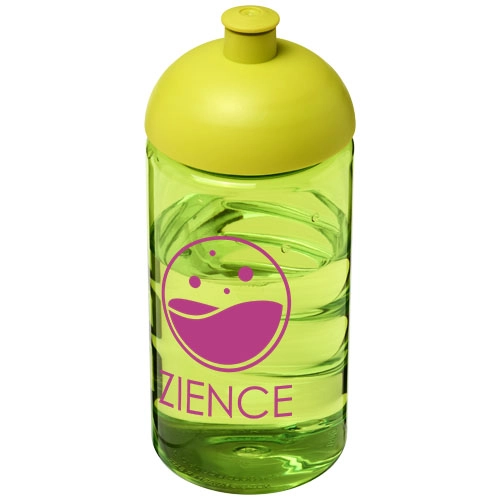 Bidon H2O Bop® o pojemności 500 ml z wypukłym wieczkiem PFC-21005217 zielony