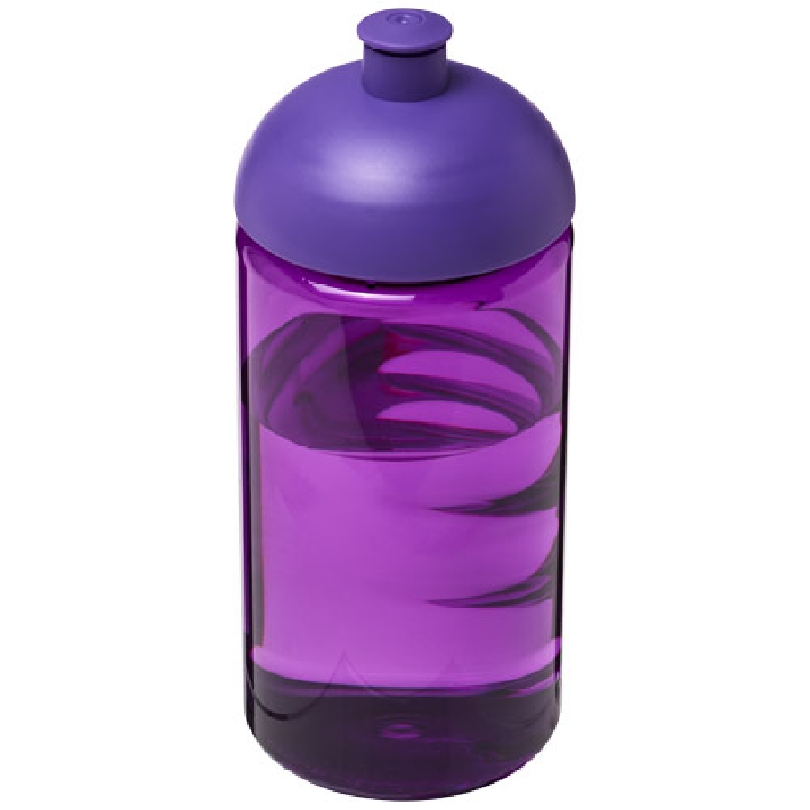Bidon H2O Bop® o pojemności 500 ml z wypukłym wieczkiem PFC-21005218 fioletowy