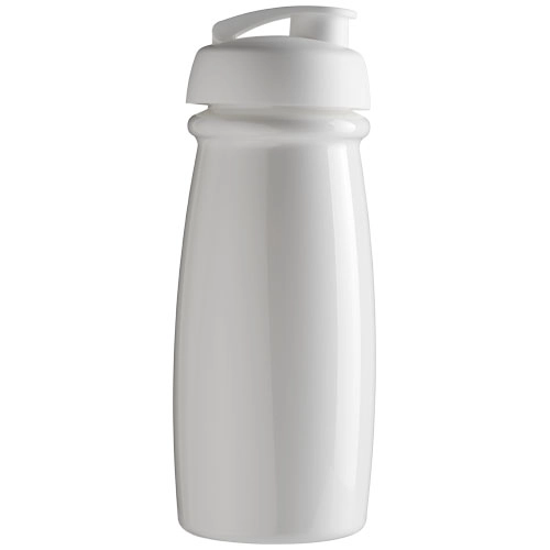 Bidon H2O Pulse® o pojemności 600 ml z wieczkiem zaciskowym PFC-21005401 biały