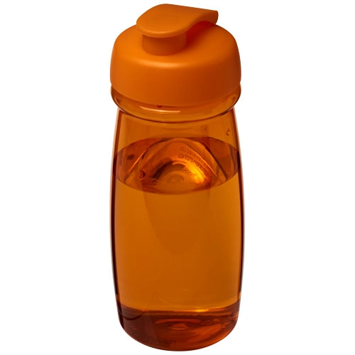 Bidon H2O Pulse® o pojemności 600 ml z wieczkiem zaciskowym PFC-21005413 pomarańczowy