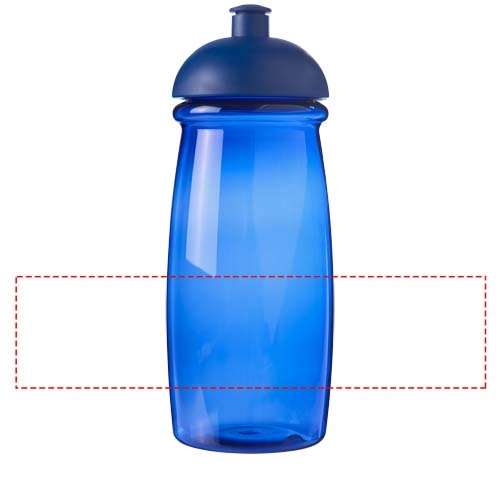 Bidon H2O Pulse® o pojemności 600 ml z wypukłym wieczkiem PFC-21005611 niebieski