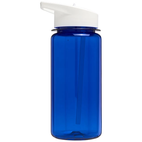Bidon Octave Tritan™ o pojemności 600 ml z wieczkiem z słomka PFC-21006703 niebieski