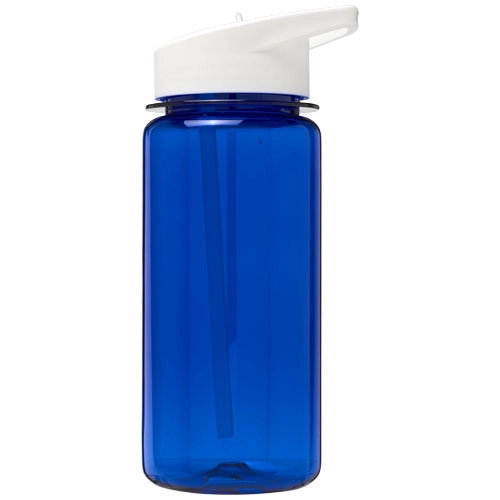 Bidon Octave Tritan™ o pojemności 600 ml z wieczkiem z słomka PFC-21006703 niebieski