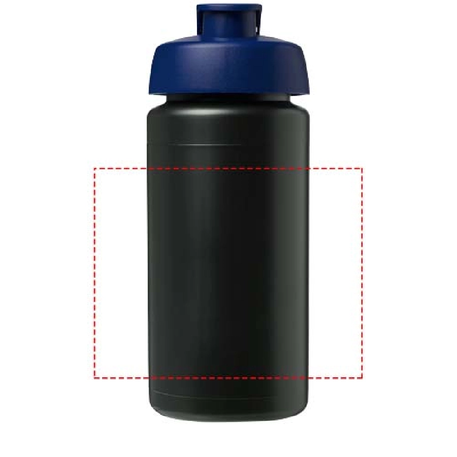 Bidon Baseline® Plus o pojemności 500 ml z wieczkiem zaciskowym i uchwytem PFC-21007213 czarny