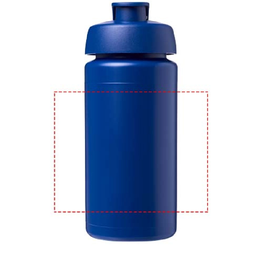 Bidon Baseline® Plus o pojemności 500 ml z wieczkiem zaciskowym i uchwytem PFC-21007219 niebieski