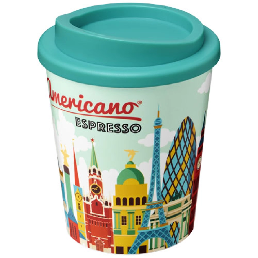 Kubek termiczny espresso z serii Brite-Americano® o pojemności 250 ml PFC-21009105 niebieski