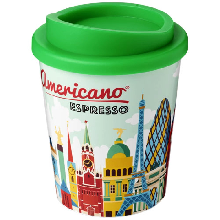 Kubek termiczny espresso z serii Brite-Americano® o pojemności 250 ml PFC-21009106 zielony