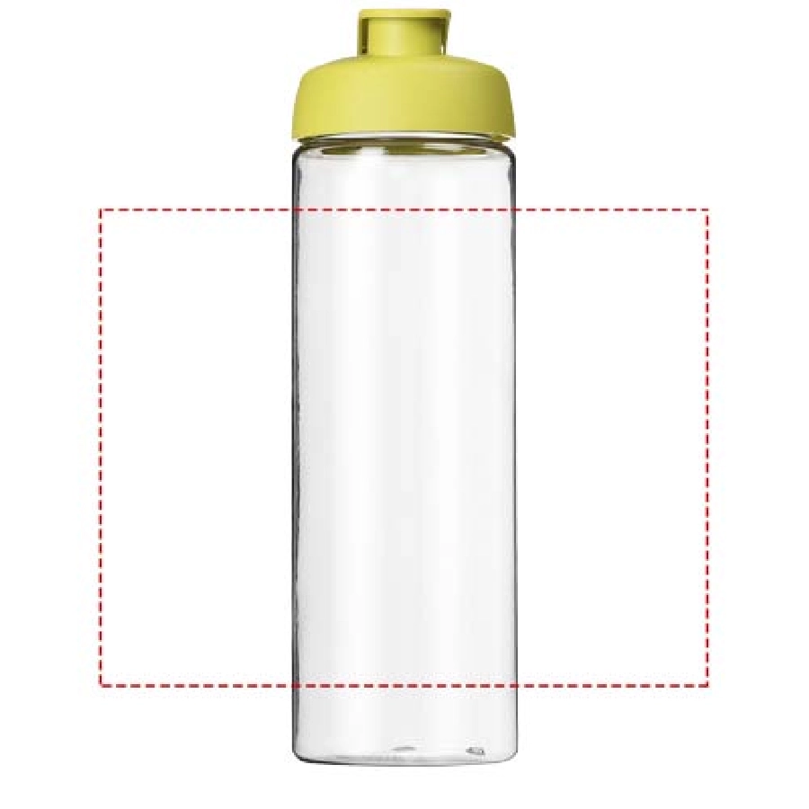 Bidon H2O Vibe o pojemności 850 ml z otwieranym wieczkiem PFC-21009404 transparentny