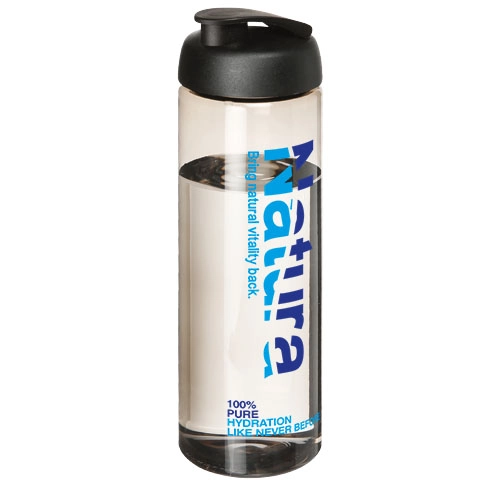 Bidon H2O Vibe o pojemności 850 ml z otwieranym wieczkiem PFC-21009411 czarny