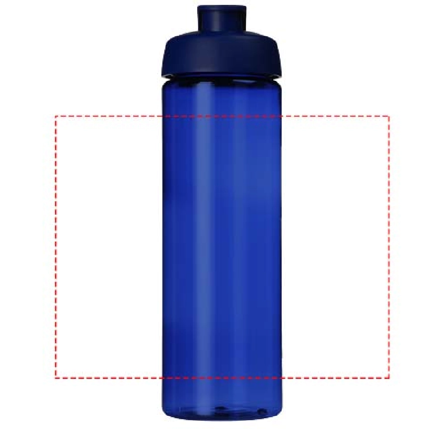 Bidon H2O Vibe o pojemności 850 ml z otwieranym wieczkiem PFC-21009412 niebieski