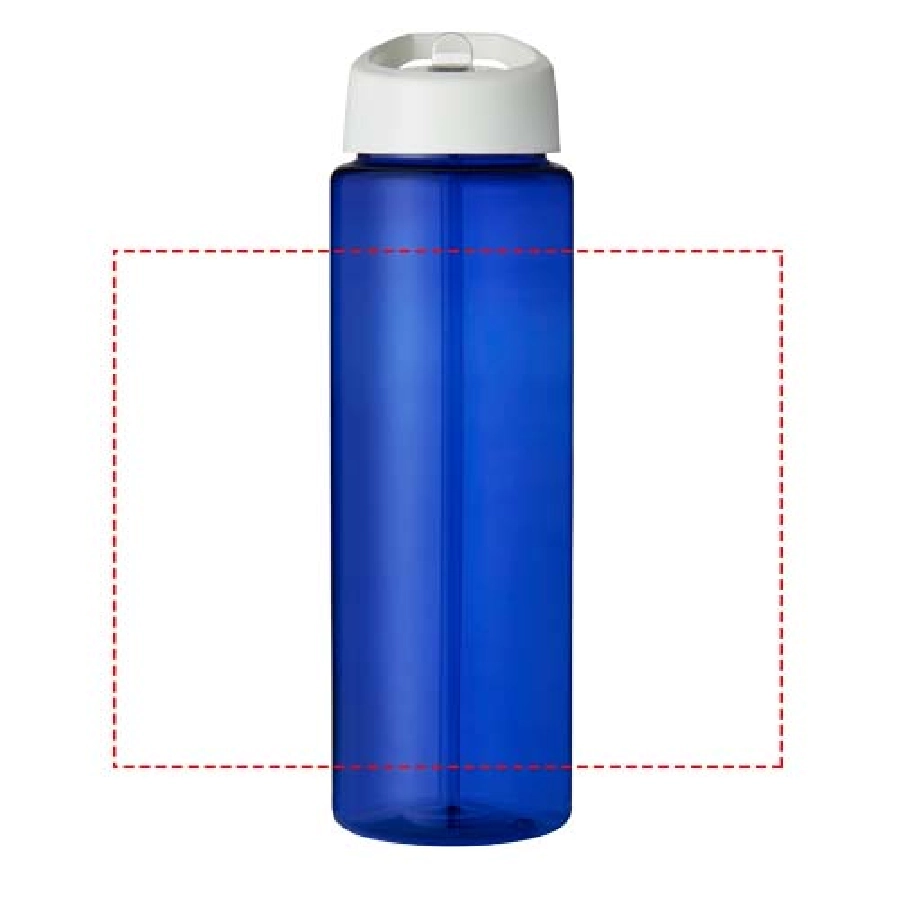 Bidon H2O Vibe o pojemności 850 ml z wieczkiem z dzióbkiem PFC-21009605 niebieski