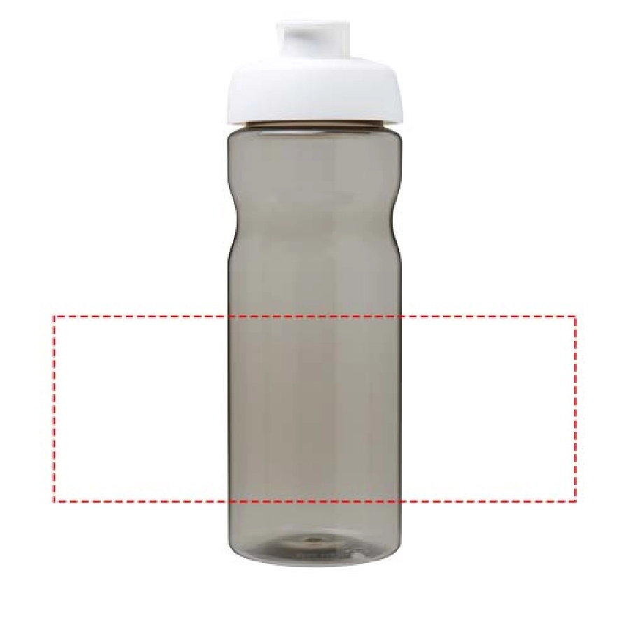 Bidon H2O Eco o pojemności 650 ml z wieczkiem zaciskowym PFC-21009701 szary