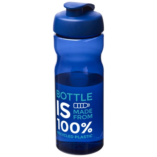 Bidon H2O Eco o pojemności 650 ml z wieczkiem zaciskowym PFC-21009712 niebieski