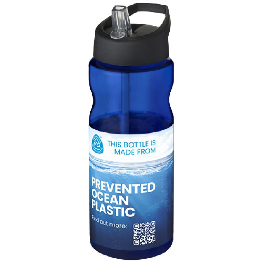 Bidon H2O Eco o pojemności 650 ml z wieczkiem z dzióbkiem PFC-21009902 niebieski