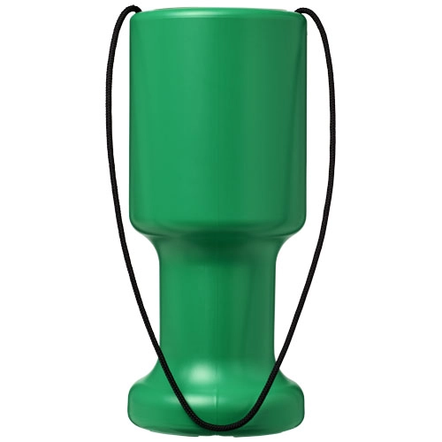 Puszka charytatywna Asra wykonana z tworzywa sztucznego PFC-21010802 zielony