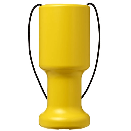 Puszka charytatywna Asra wykonana z tworzywa sztucznego PFC-21010809 żółty