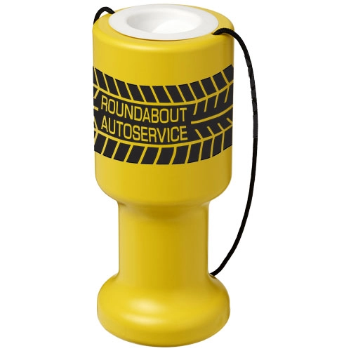 Puszka charytatywna Asra wykonana z tworzywa sztucznego PFC-21010809 żółty