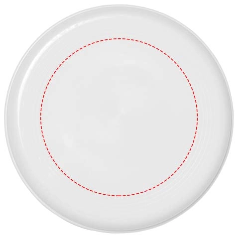 Średnie frisbee Cruz wykonane z tworzywa sztucznego PFC-21012606 biały
